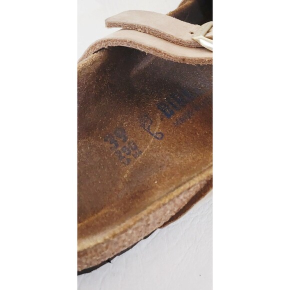 Birkenstock Franca Oiled Leather Tobacco Birkenstock Franca Oiled Genuine Leather Sandals Tobacco Brown US